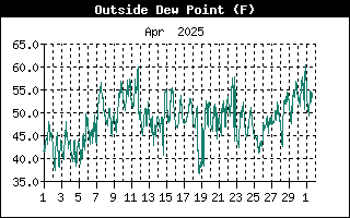 Outside Dewpoint History